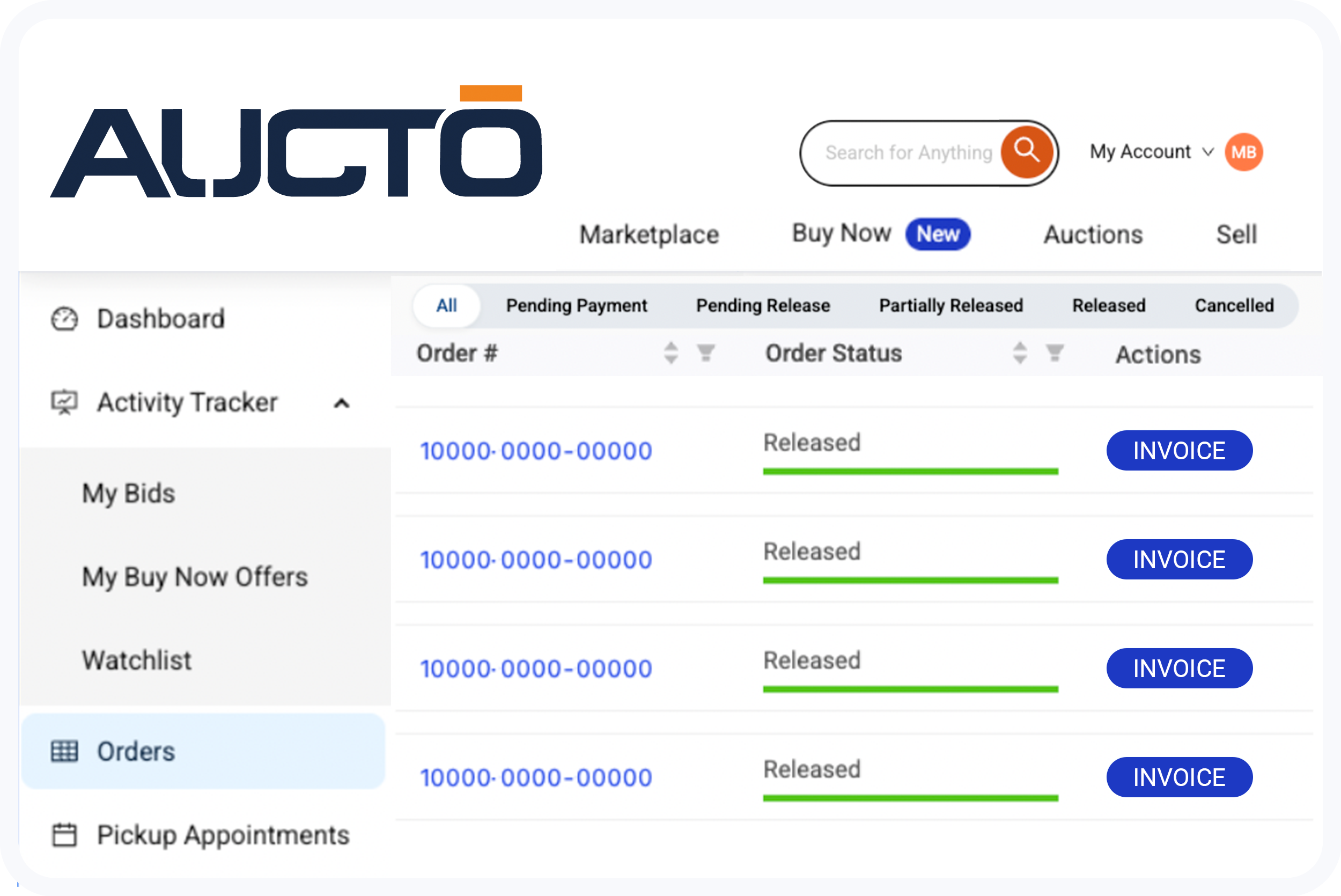 website mockup no orange